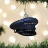 Old World Christmas Glass Ornament - Air Force Cap -Holiday Ornaments Sales old world christmas ornament air force cap 15