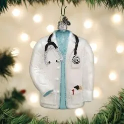Old World Christmas Glass Ornament - Doctors Coat