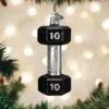 Old World Christmas Glass Ornament - Dumbbell -Holiday Ornaments Sales old world christmas ornament dumbbell 15