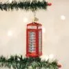 Old World Christmas Glass Ornament - English Phonebooth -Holiday Ornaments Sales old world christmas ornament english phonebooth 15