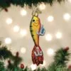 Old World Christmas Glass Ornament - Fishing Lure -Holiday Ornaments Sales old world christmas ornament fishing lure 15