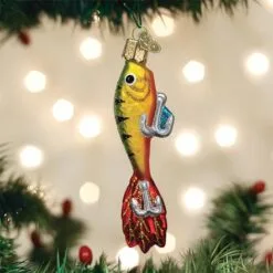Old World Christmas Glass Ornament - Fishing Lure