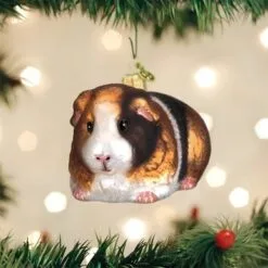 Old World Christmas Glass Ornament - Guinea Pig