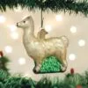 Old World Christmas Glass Ornament - Llama -Holiday Ornaments Sales old world christmas ornament llama 12