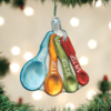 Old World Christmas Glass Ornament - Measuring Spoons -Holiday Ornaments Sales old world christmas ornament measuring spoons 15
