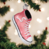 Old World Christmas Glass Ornament - Pink High Top Sneaker -Holiday Ornaments Sales old world christmas ornament pink high top sneaker 15