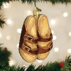 Old World Christmas Glass Ornament - Sandals