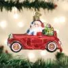 Old World Christmas Glass Ornament - Santa In Antique Car -Holiday Ornaments Sales old world christmas ornament santa in antique car 15