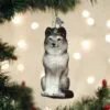 Old World Christmas Glass Ornament - Sitting Wolf -Holiday Ornaments Sales old world christmas ornament sitting wolf 15