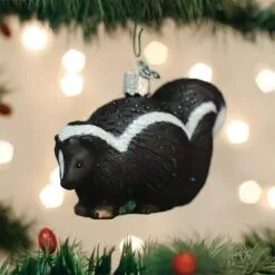 Old World Christmas Glass Ornament - Skunk