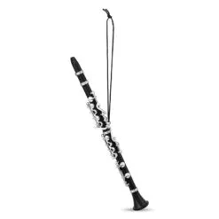 Music Instrument Ornament - Black Clarinet Ornament