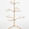 Ornament Holder Tree - Multiple Ornaments - Gold - 25 Inch -Holiday Ornaments Sales ornament hanger tree gold ornament hanger natural tree 25 tall 26