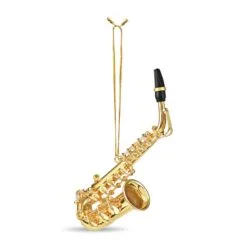 Music Instrument Ornament - Saxophone Ornament