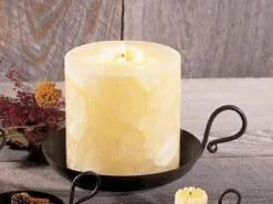Park Designs Pillar Candle Dish - Iron - 7.5in