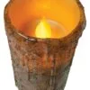 Primitive Battery-Operated Pillar Candle With Timer - Burnt Mustard - 6in X 3in -Holiday Ornaments Sales primitive battery operated pillar candle with timer burnt mustard 6in x 3in 16