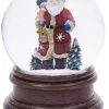 Snow Globe - Musical - Santa - 100mm -Holiday Ornaments Sales snow globe musical santa 100mm 12