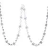 Snowflake Garland - Clear Acrylic - Beads & Snowflakes - 6ft 1 Snowflake Garland - Clear Acrylic - Beads & Snowflakes - 6ft -Holiday Ornaments Sales snowflake garland clear acrylic beads snowflakes 6ft 9
