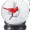 Snowglobe - Large Red Cardinal - 4.5in -Holiday Ornaments Sales snowglobe red cardinal snowglobe 28