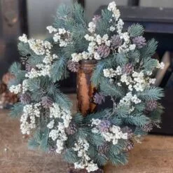 Spruce Candle Ring - All Spruced Up Cream - 6in