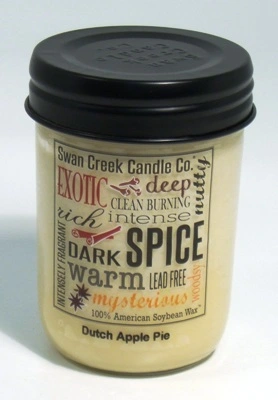 Swan Creek Candle - Dutch Apple Pie - 12oz 3 Swan Creek Candle - Dutch Apple Pie - 12oz