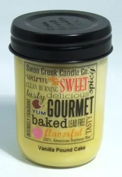 Swan Creek Candle - Vanilla Pound Cake - 12oz