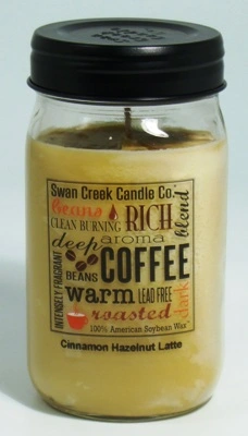 Swan Creek Candle - Cinnamon Hazelnut Latte - 24oz