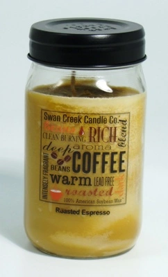 Swan Creek Candle - Roasted Espresso - 24oz