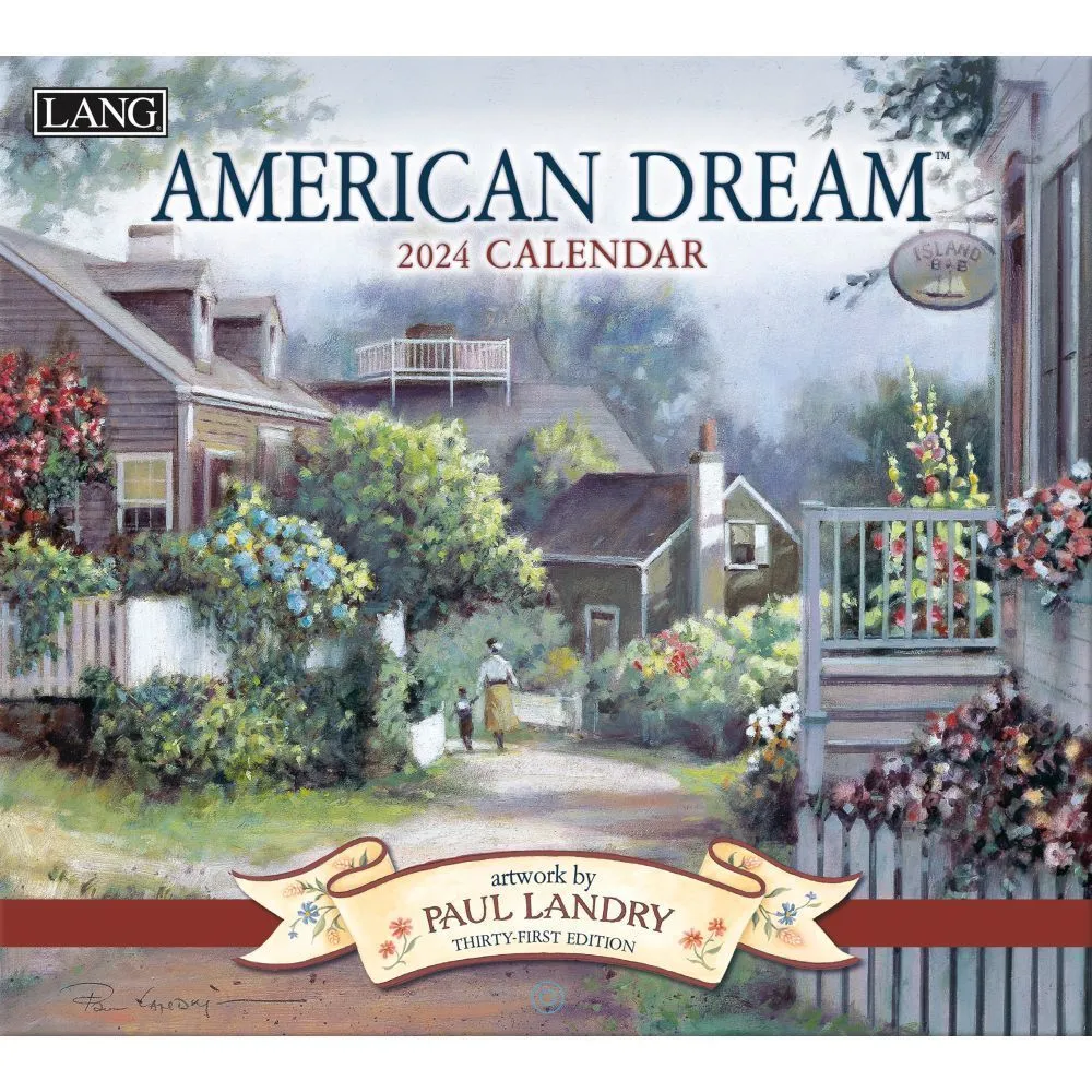Lang Calendar - 2024 - American Dream - Paul Landry 3 Lang Calendar - 2024 - American Dream - Paul Landry