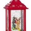 Water Lantern - Dog With Antlers - Battery Operated - 9.5in -Holiday Ornaments Sales water lantern dog with antlers battery operated 9 5in 9