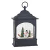 Water Lantern - Snowman Carolers - Battery Operated - 11in